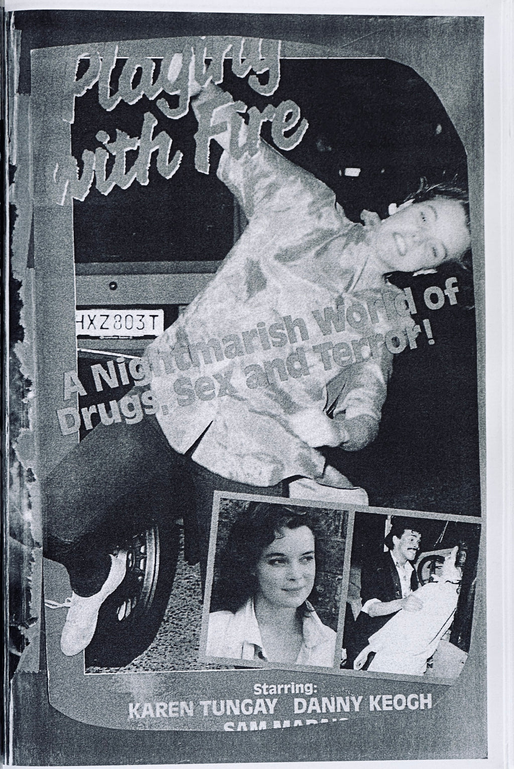 Dash Snow Movie List zine edition