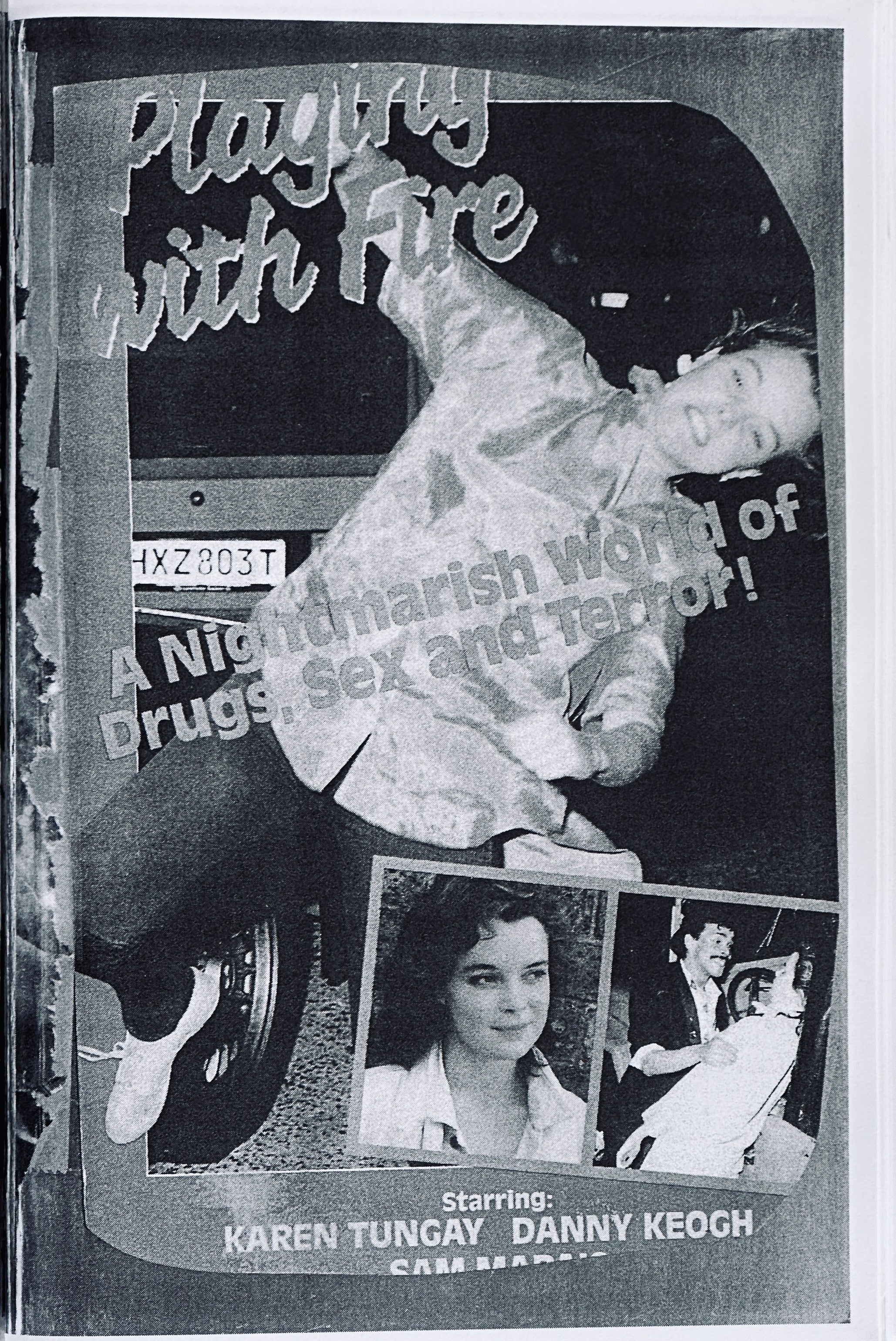 Dash Snow Movie List zine edition