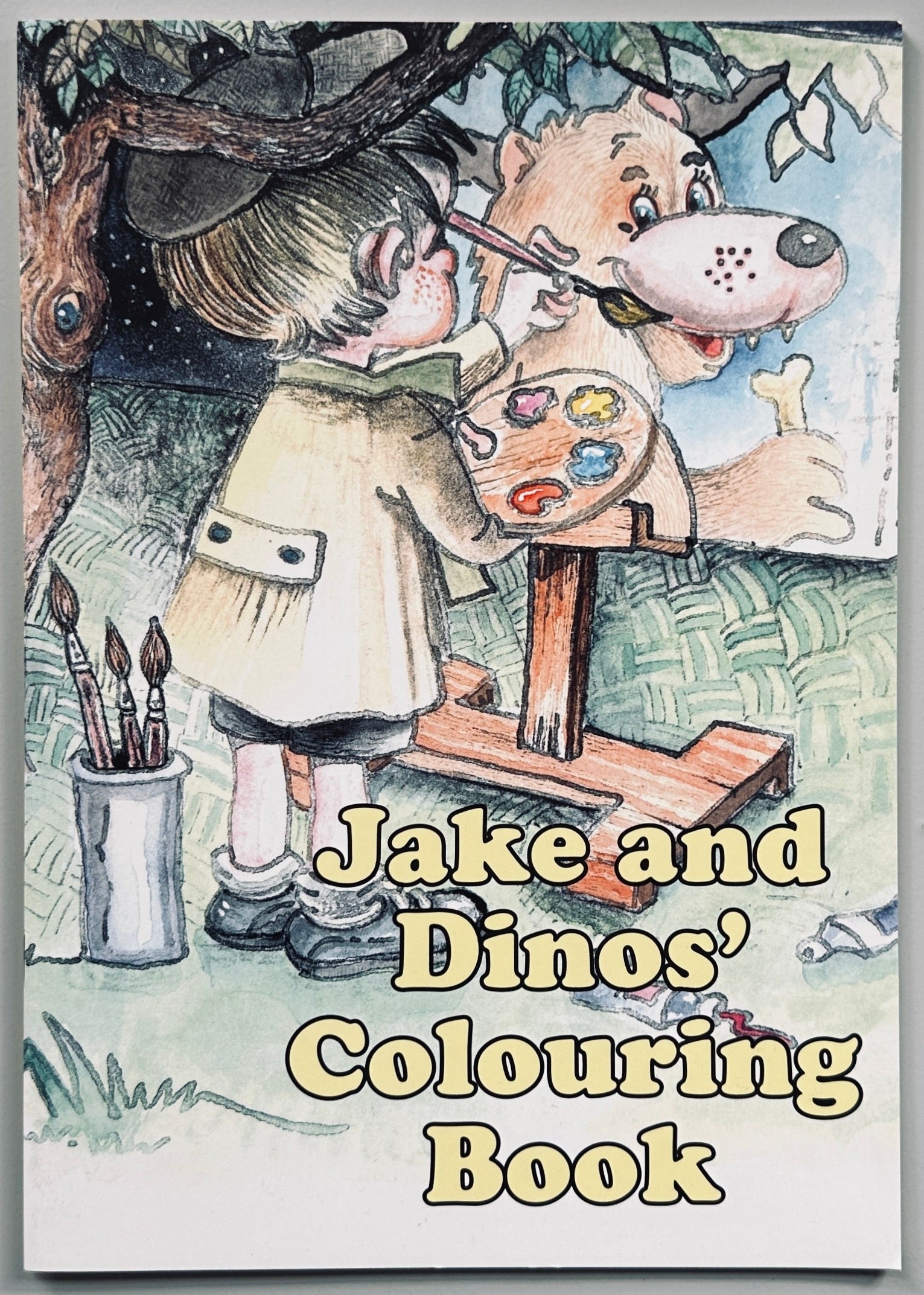 Jake and Dinos' Colouring Book
