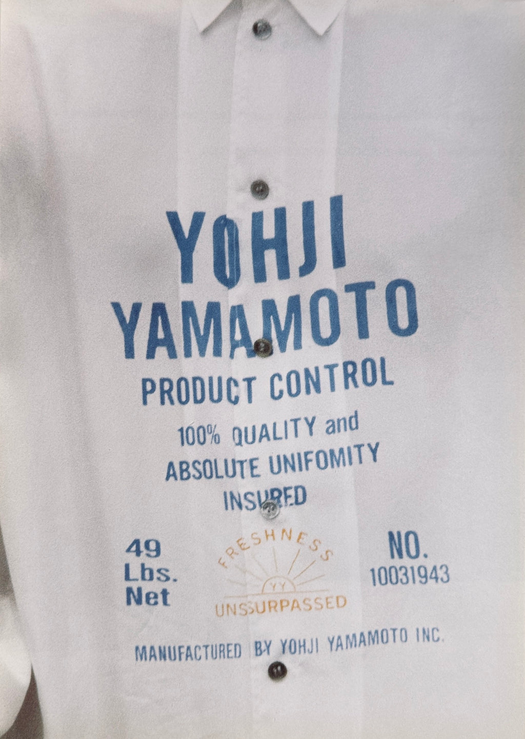 Yohji Yamamoto Pour Homme Spring/Summer 1993