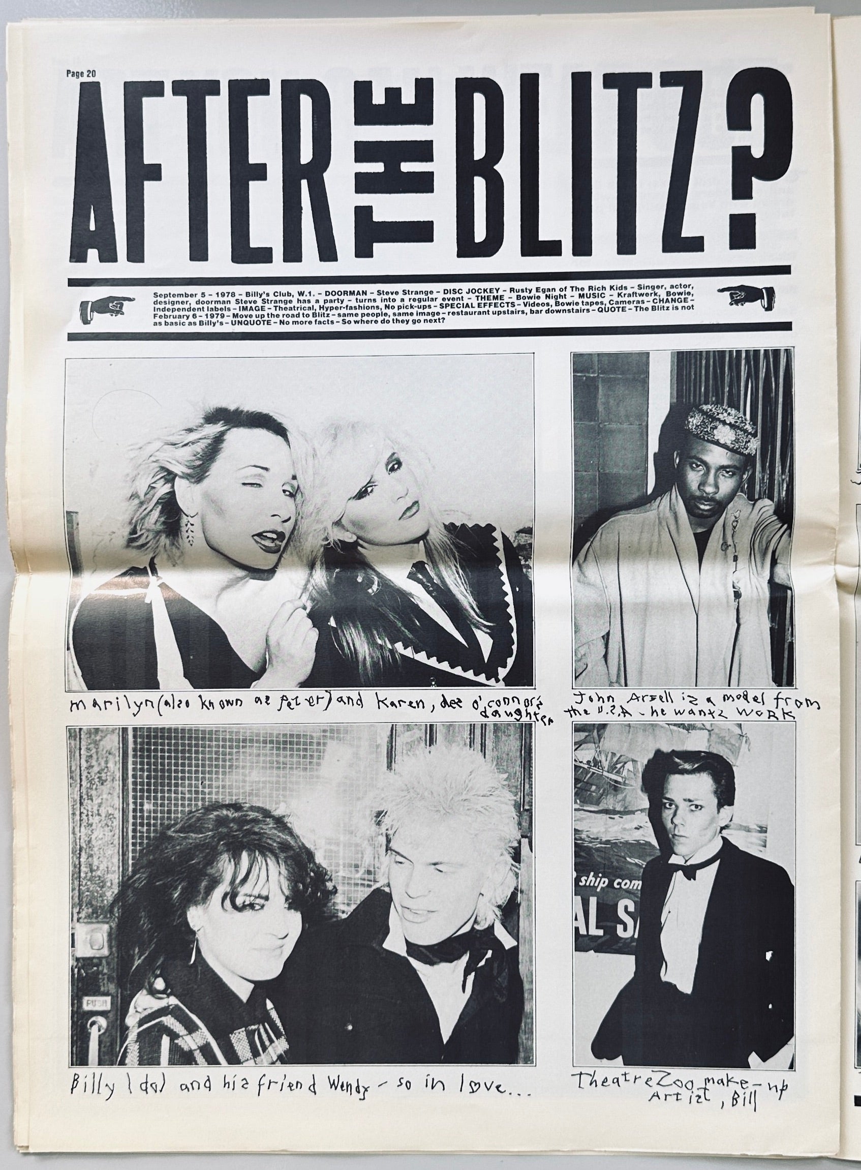 The Chelsea Scoop Spring 1979