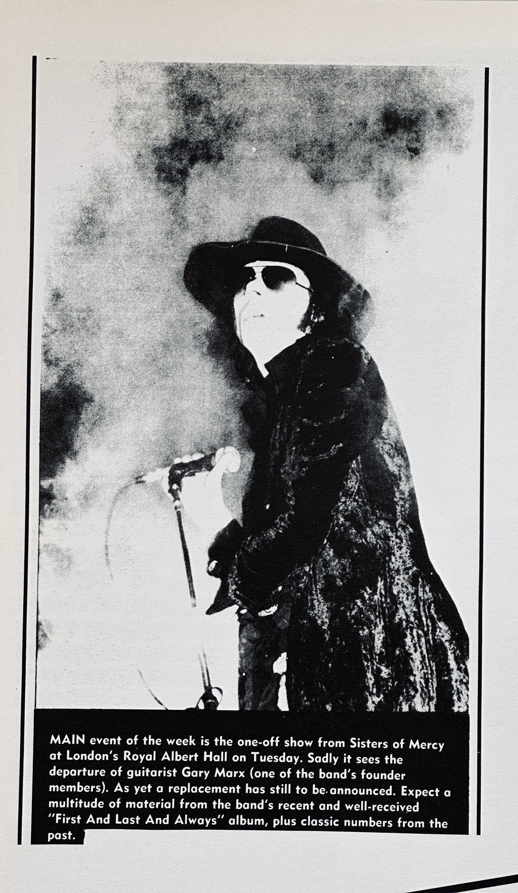 The Sisters of Mercy Cuttings
