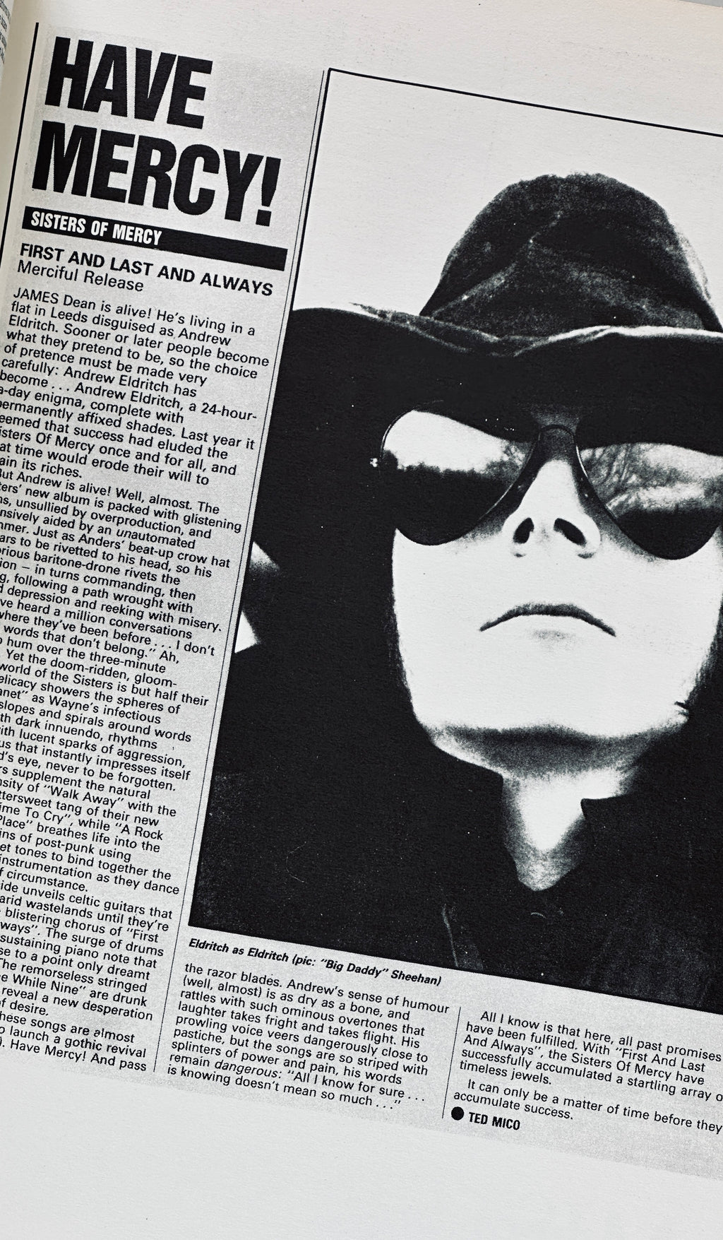 The Sisters of Mercy Cuttings