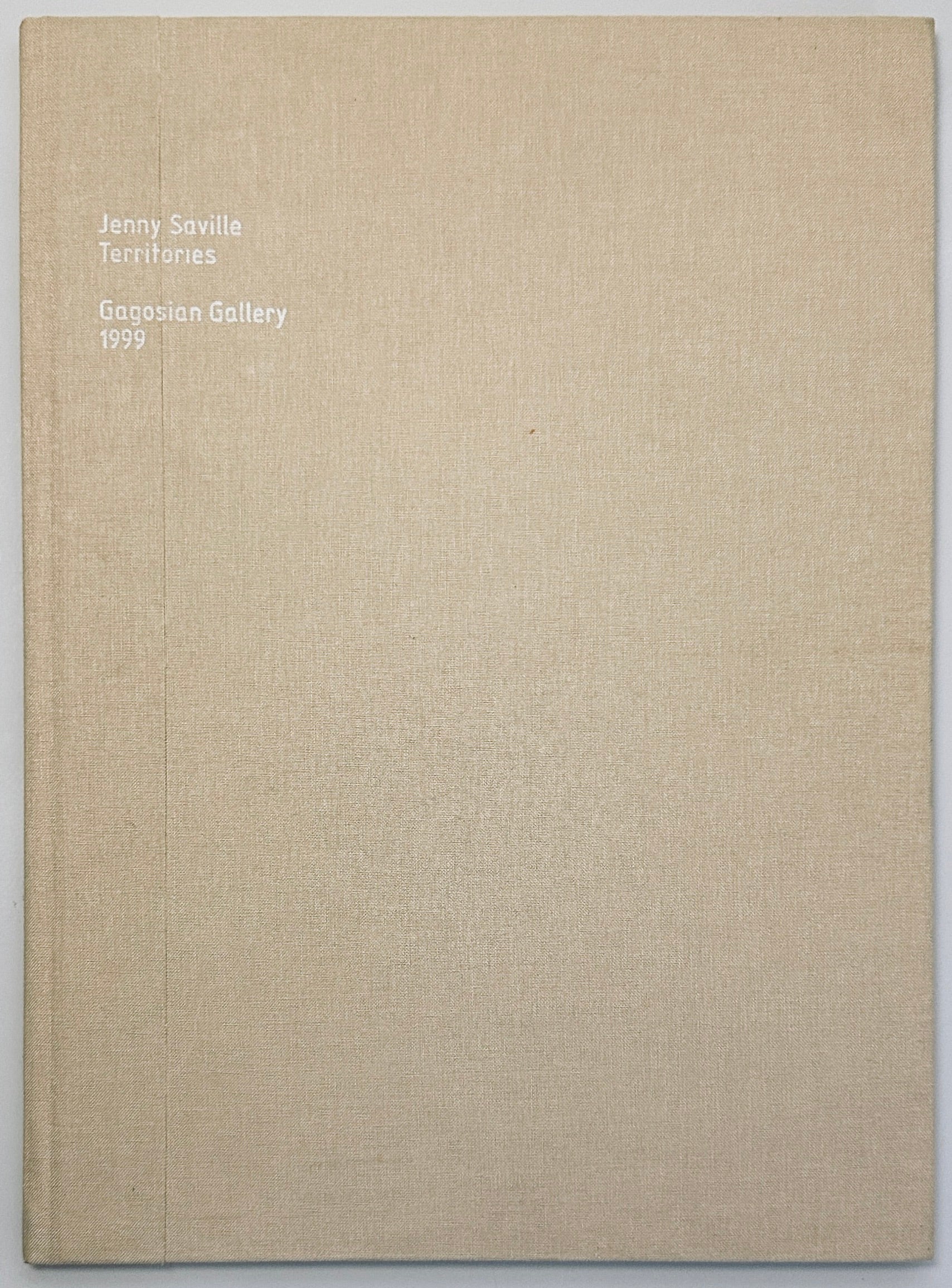 Jenny Saville Territories
