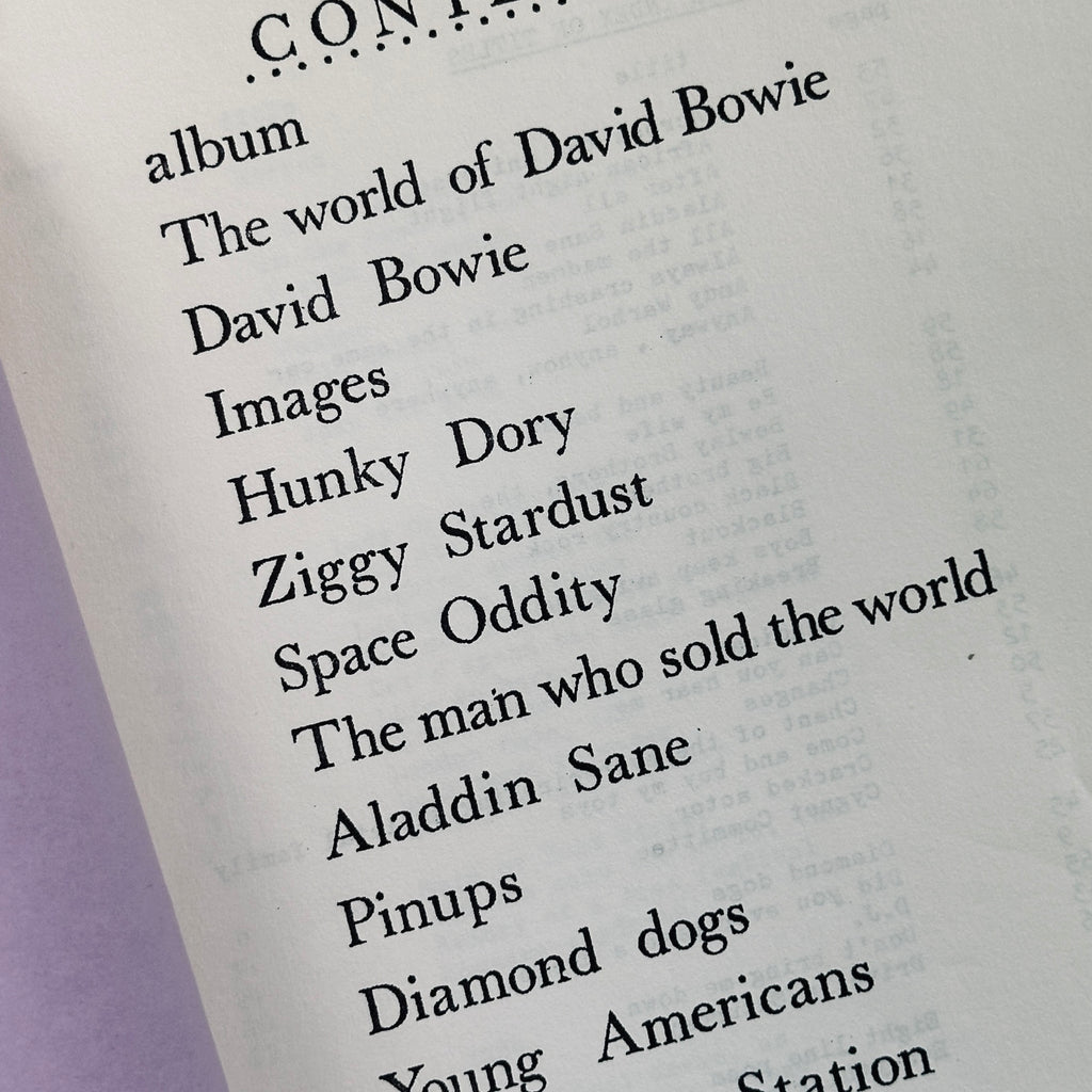 David Bowie Songbook