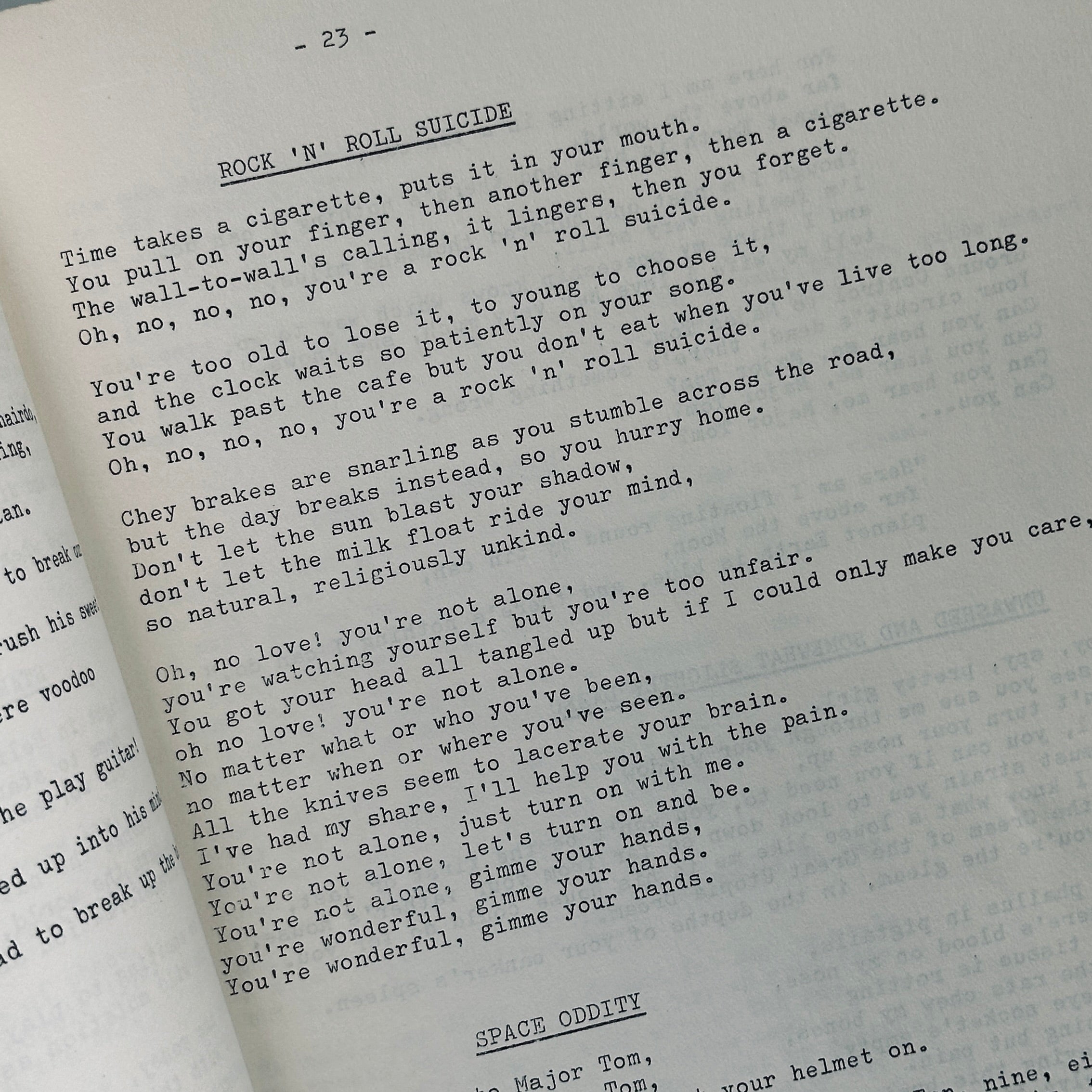David Bowie Songbook
