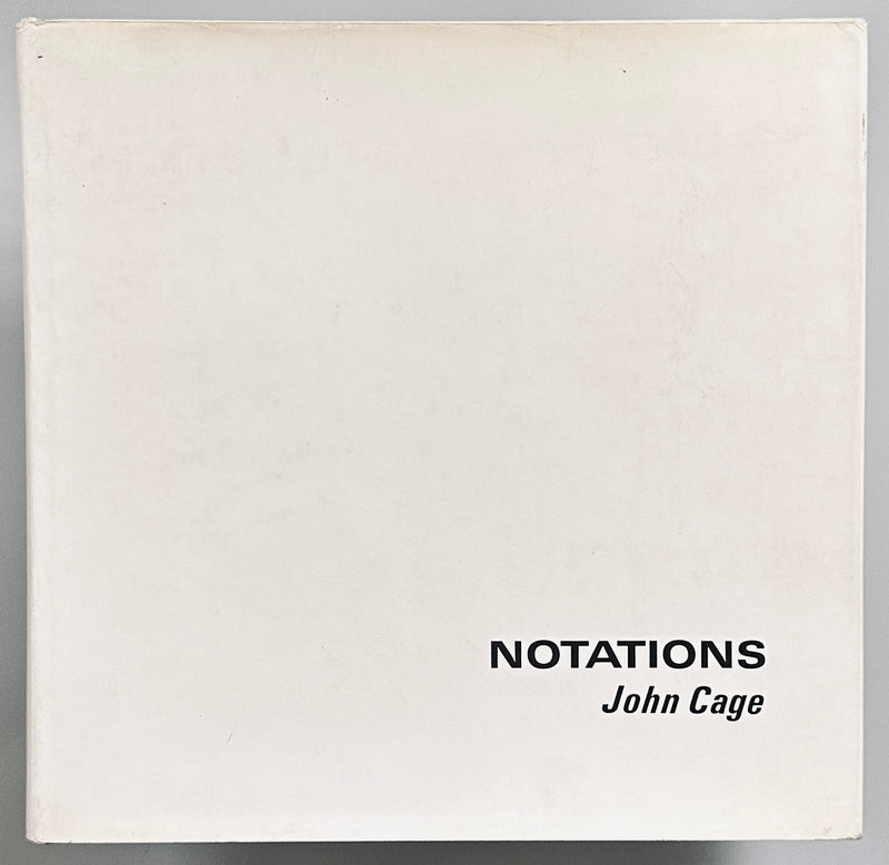 John Cage Notations