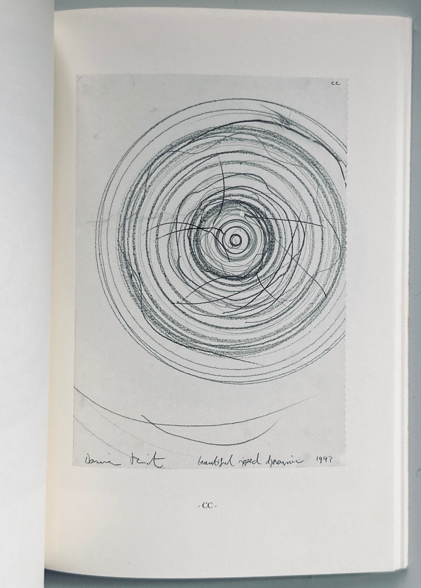 [SIGNED] DAMIEN HIRST MAKING BEAUTIFUL DRAWINGS