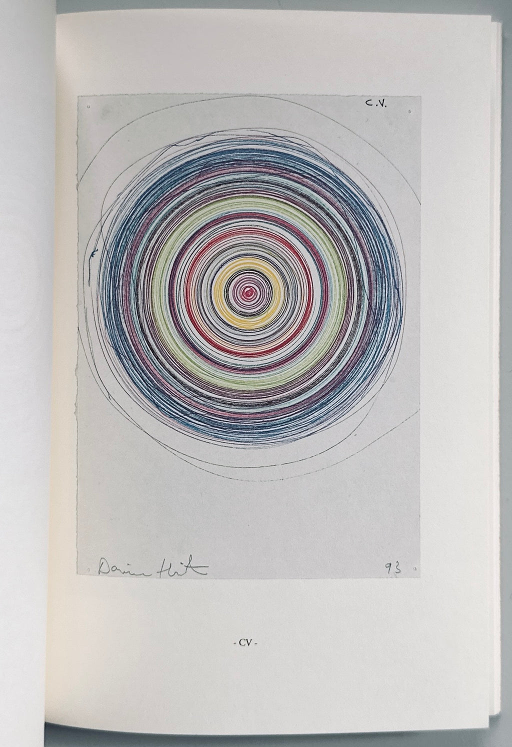 [SIGNED] DAMIEN HIRST MAKING BEAUTIFUL DRAWINGS