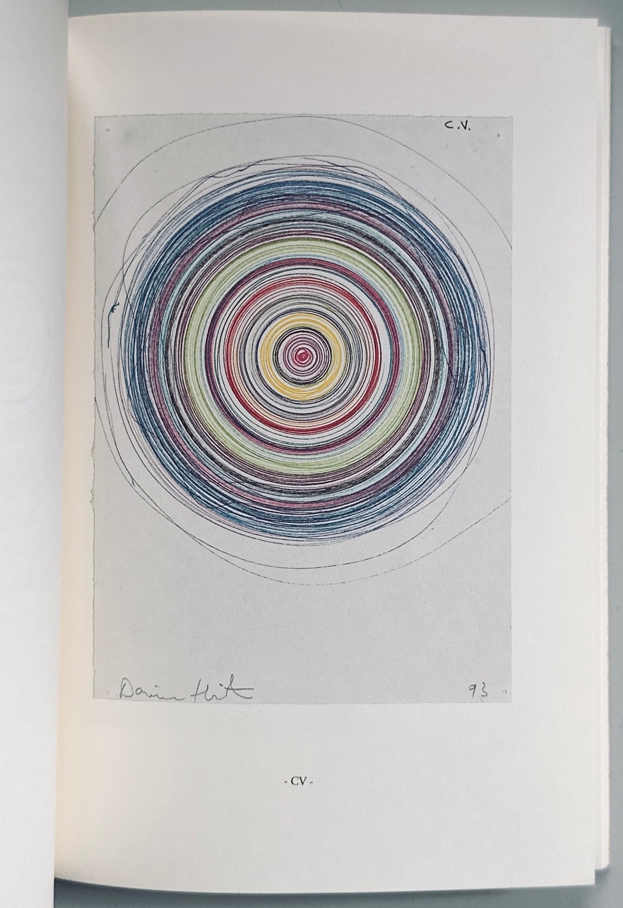 [SIGNED] DAMIEN HIRST MAKING BEAUTIFUL DRAWINGS