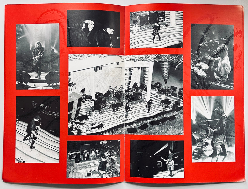 The Cure Wish Tour Programme