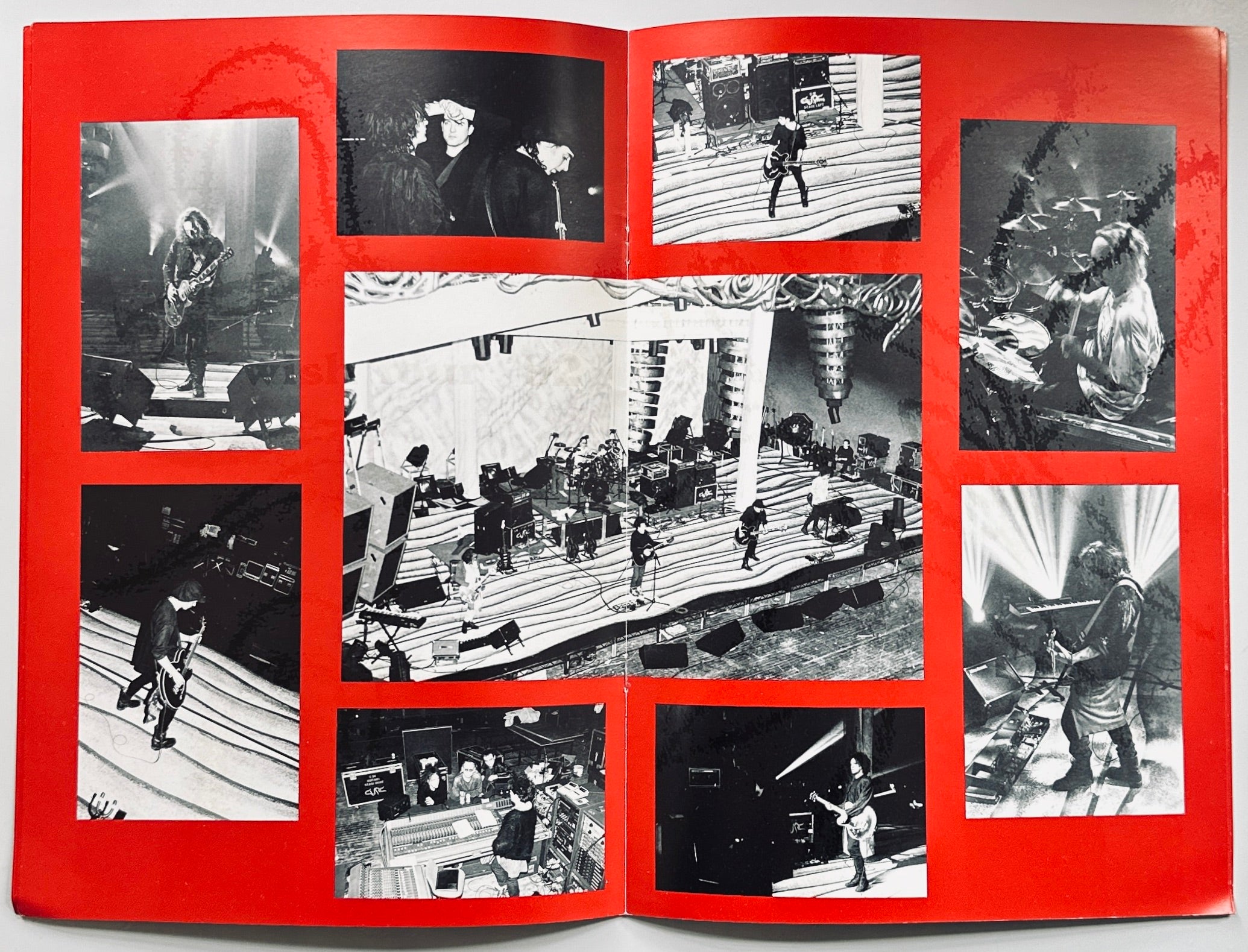 The Cure Wish Tour Programme