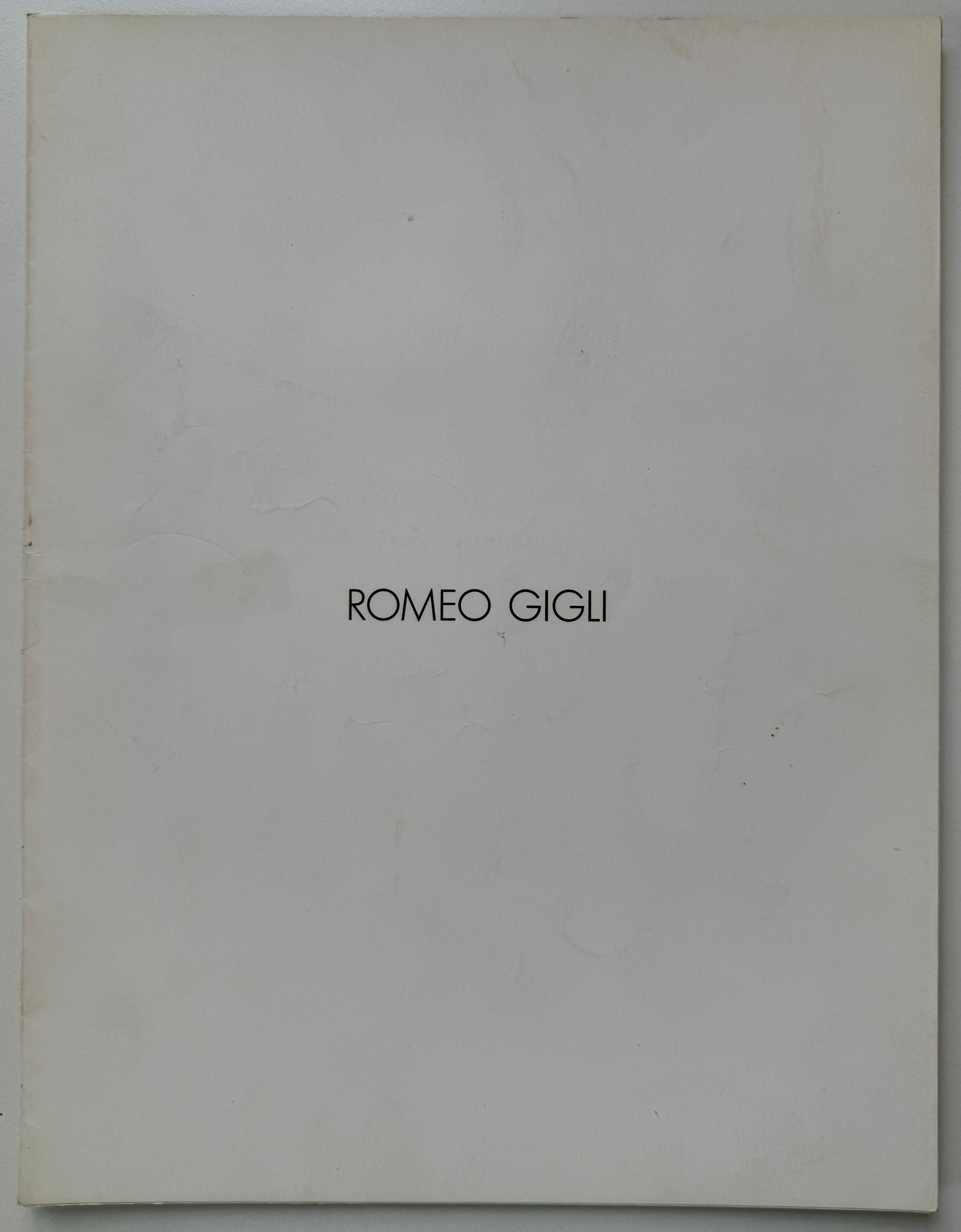 Romeo Gigli 1987-1988 Lookbooks