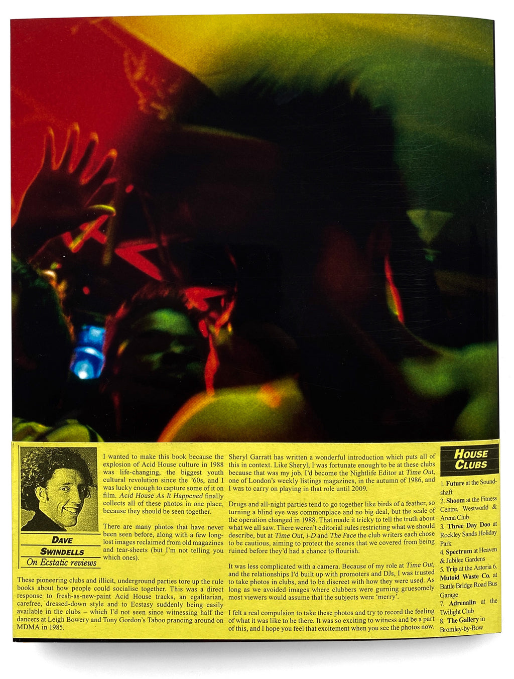 Dave Swindells Acid House As It Happened (Re)Edition