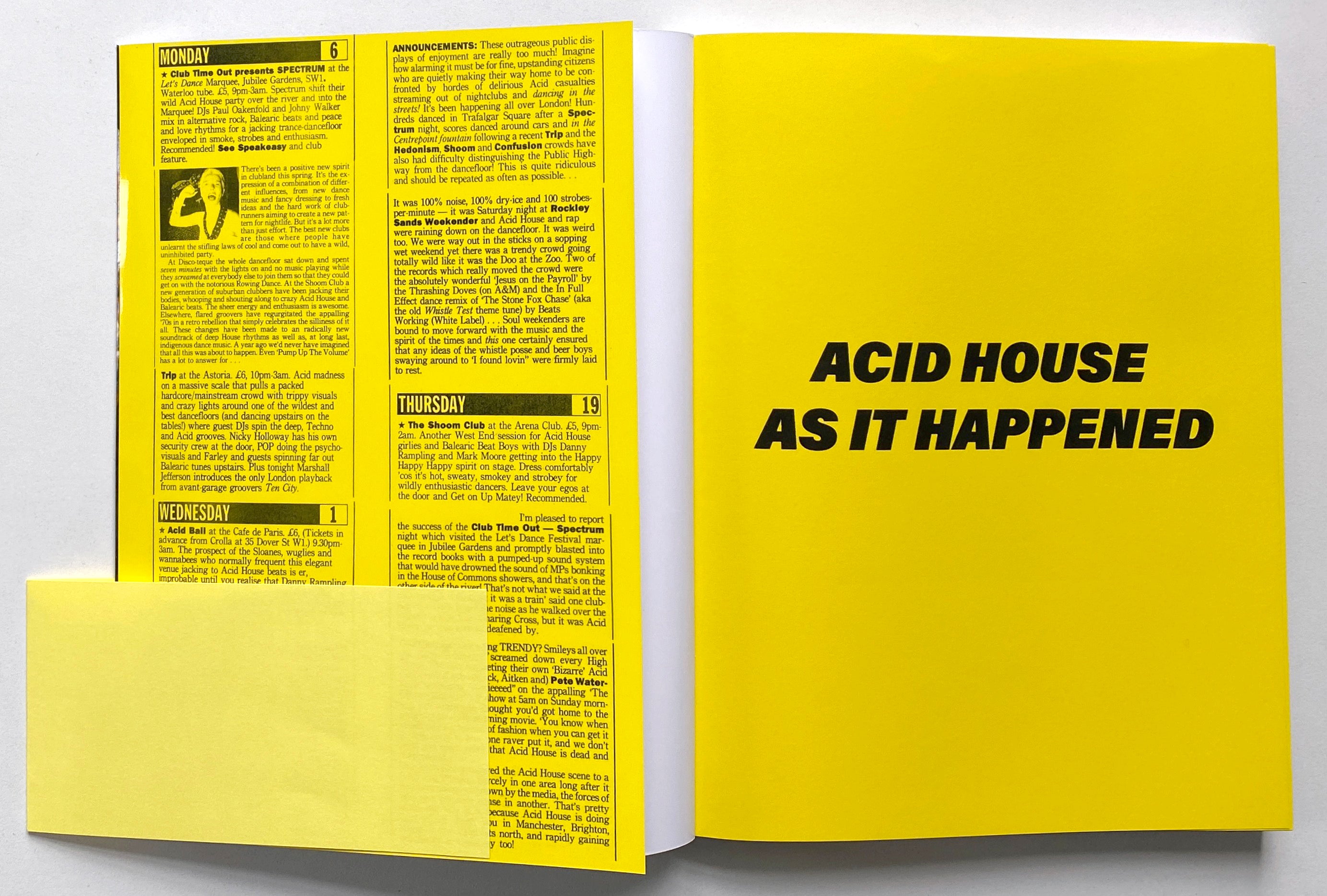 Dave Swindells Acid House As It Happened (Re)Edition