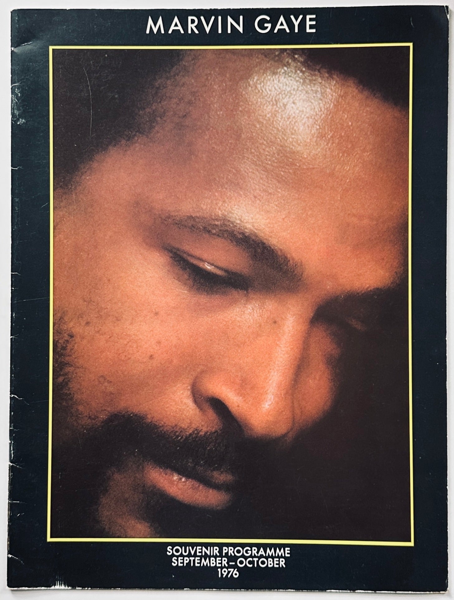 Marvin Gaye 1976 Tour Programme