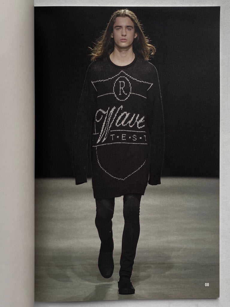 Raf Simons Wave Look Book