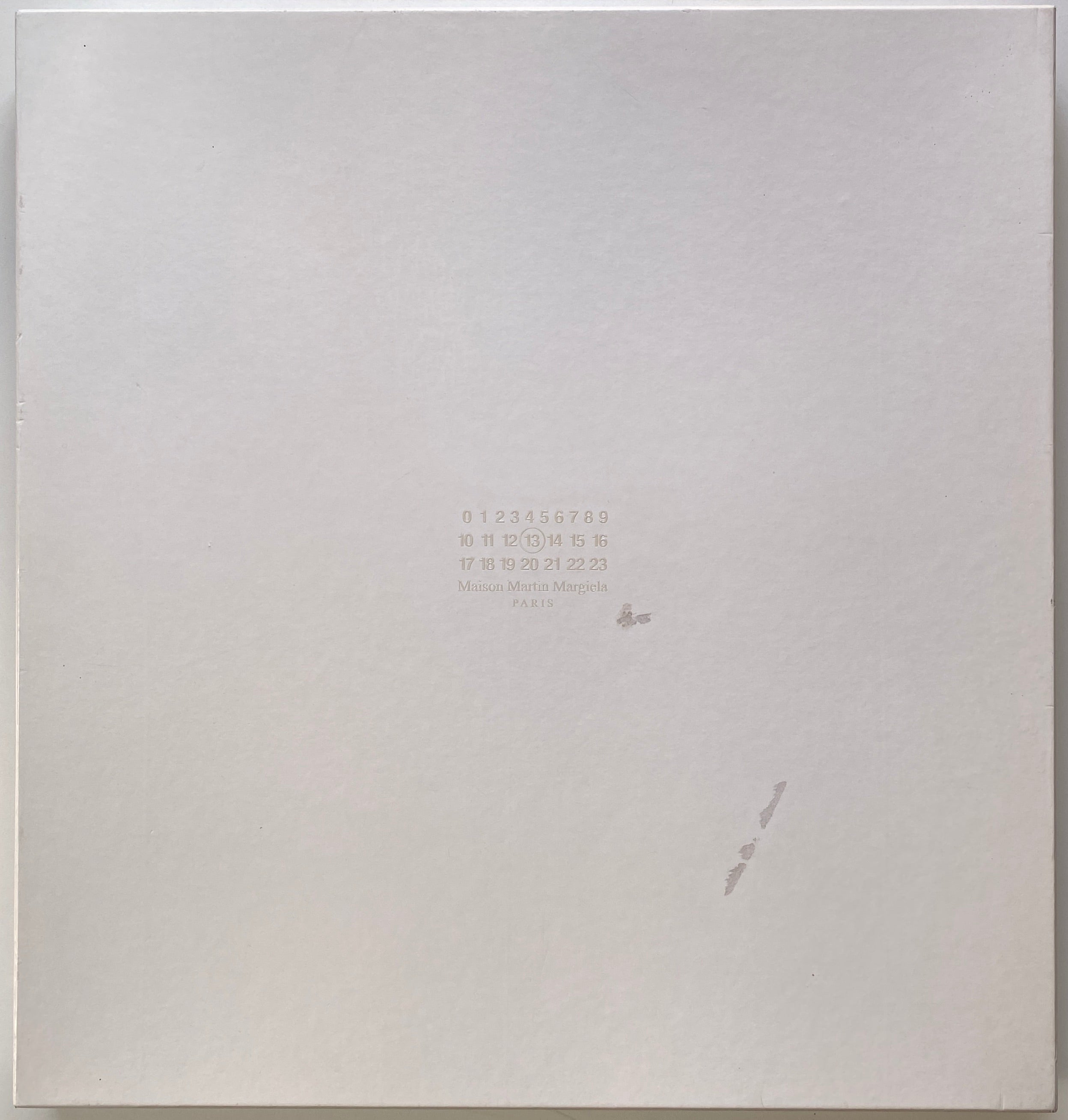 Maison Martin Margiela 2013 Calendar – IDEA