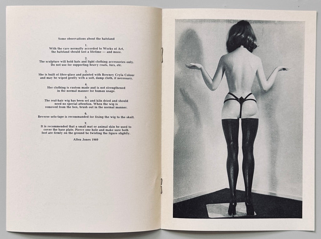 Allen Jones Galerie Rudolf Zwirner 1970