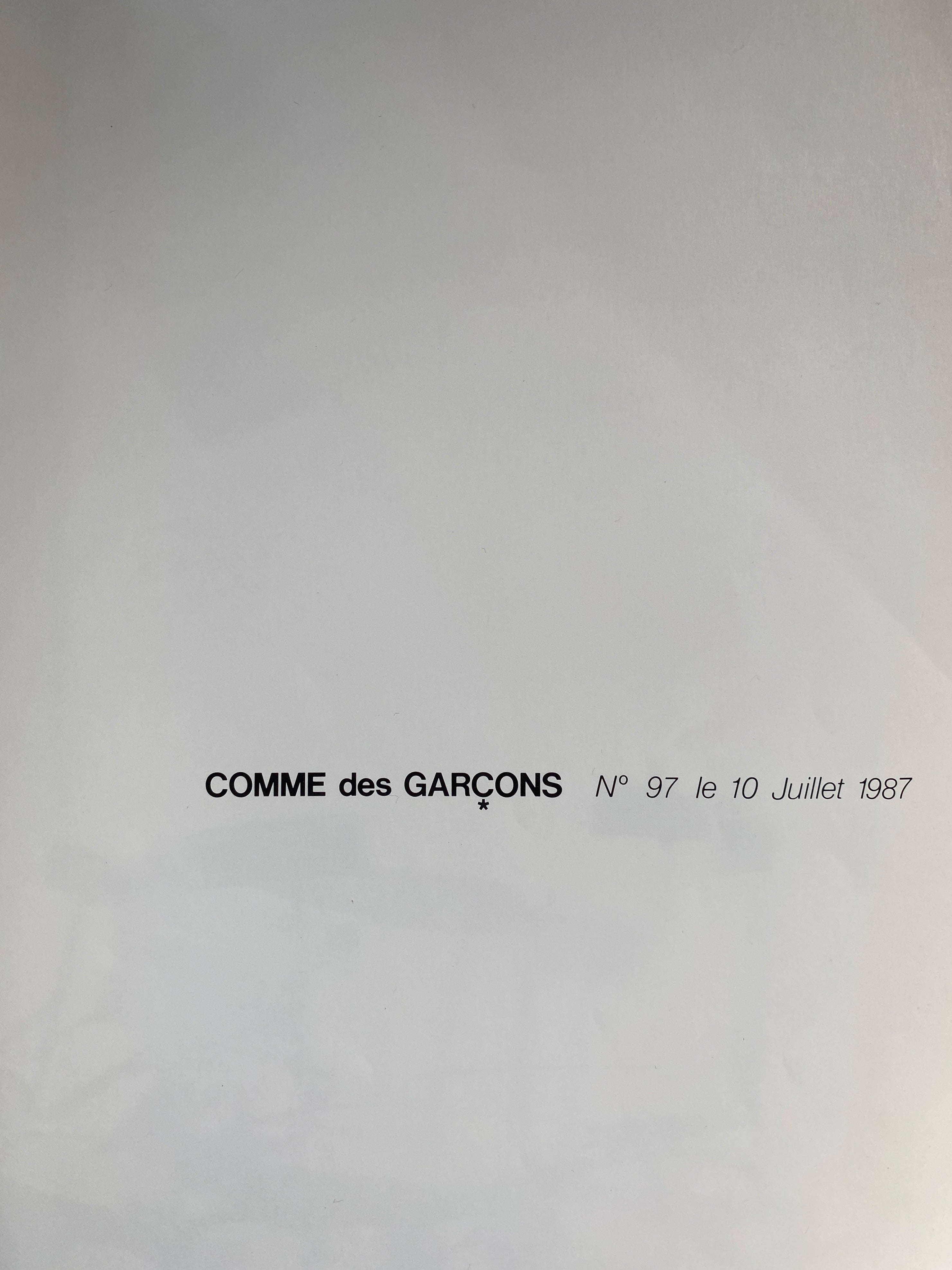 COMME des GARCONS N° 97 1987年 カタログ COMME des GARÇONS July 1987 No.97 Peter Lindbergh – IDEA