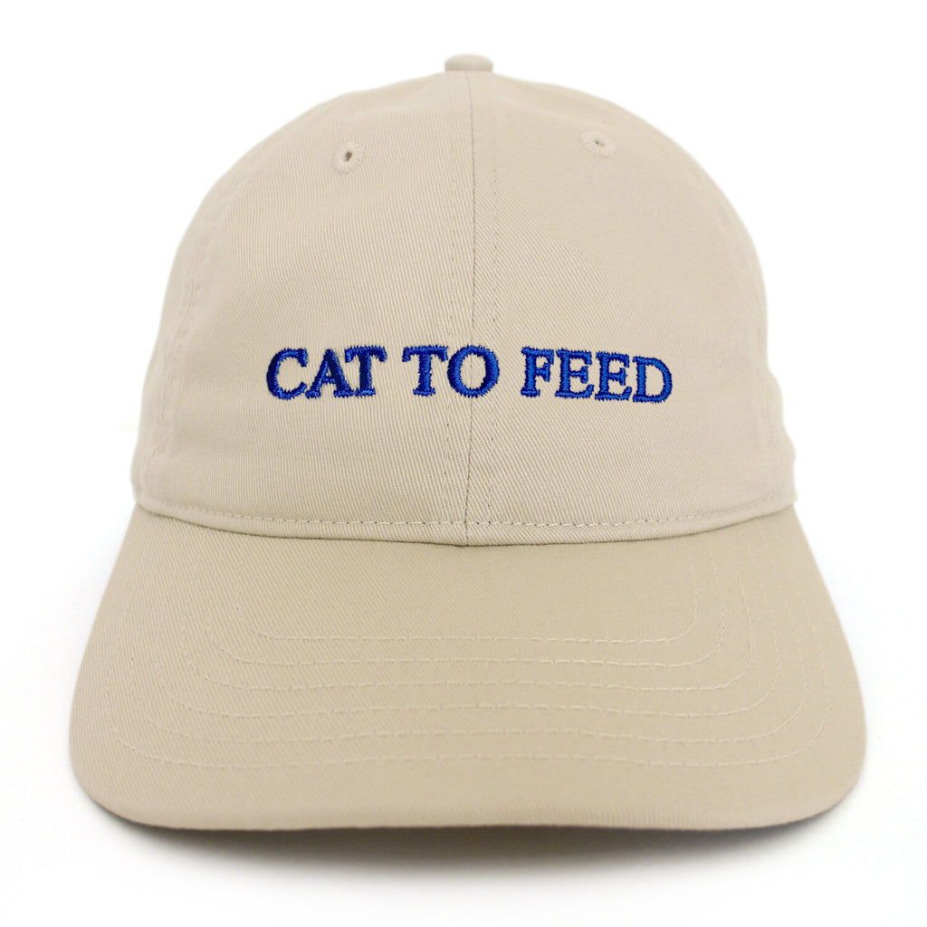 CAT TO FEED hat (Beige)