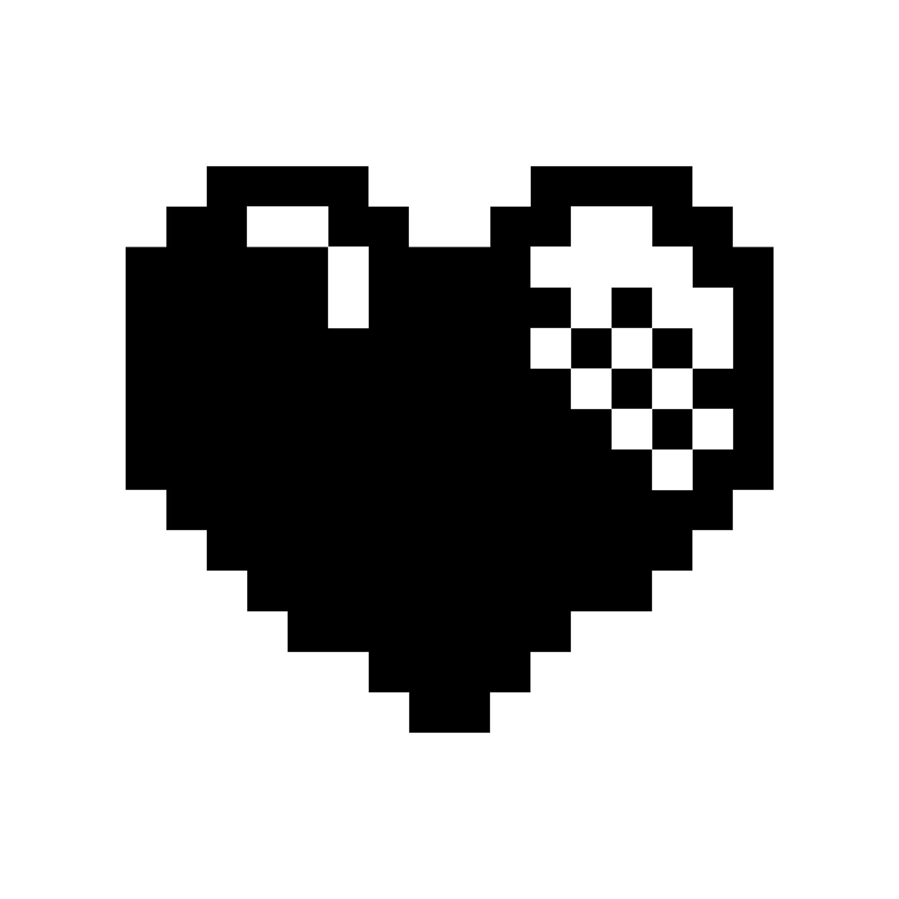PINOT Pixel Heart Shirt