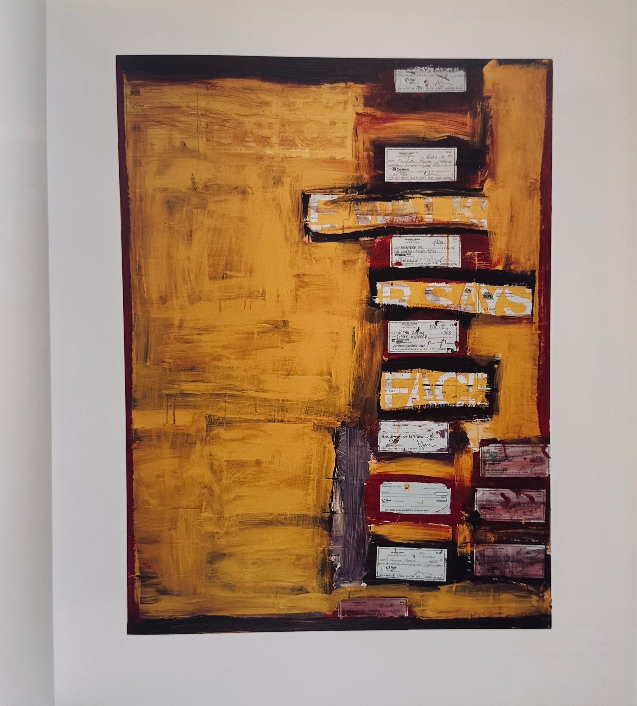 Richard Prince Check Paintings