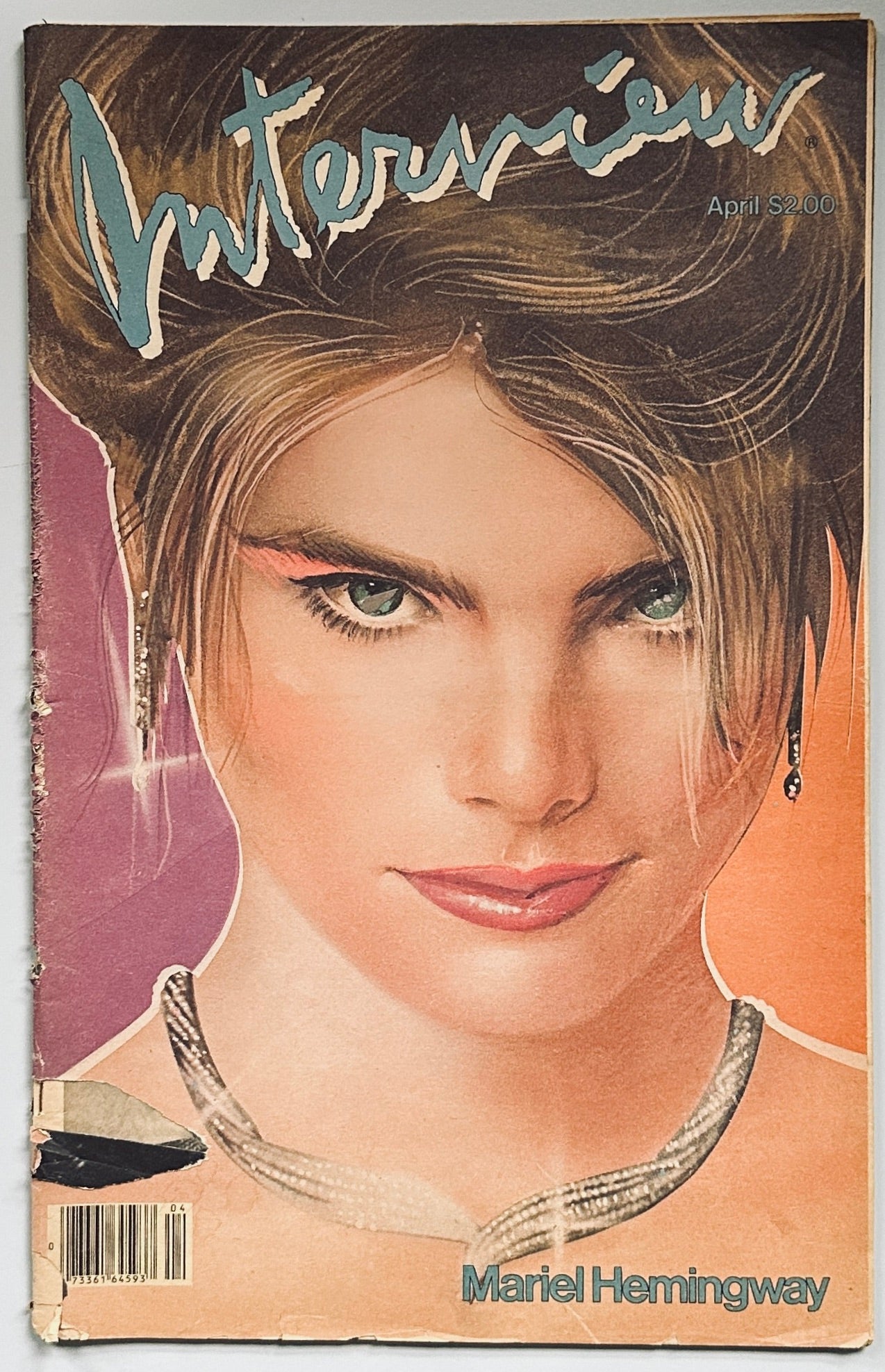 Interview Magazine 1982 Mariel Hemingway