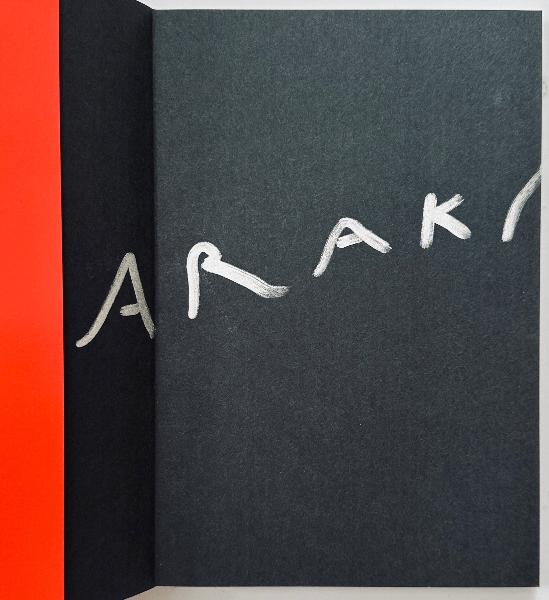 [SIGNED] NOBUYOSHI ARAKI NAKED FACES