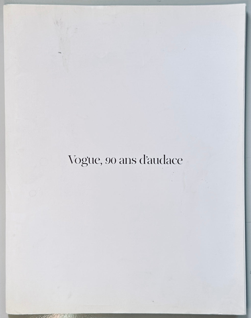 Vogue 90 ans d'audace