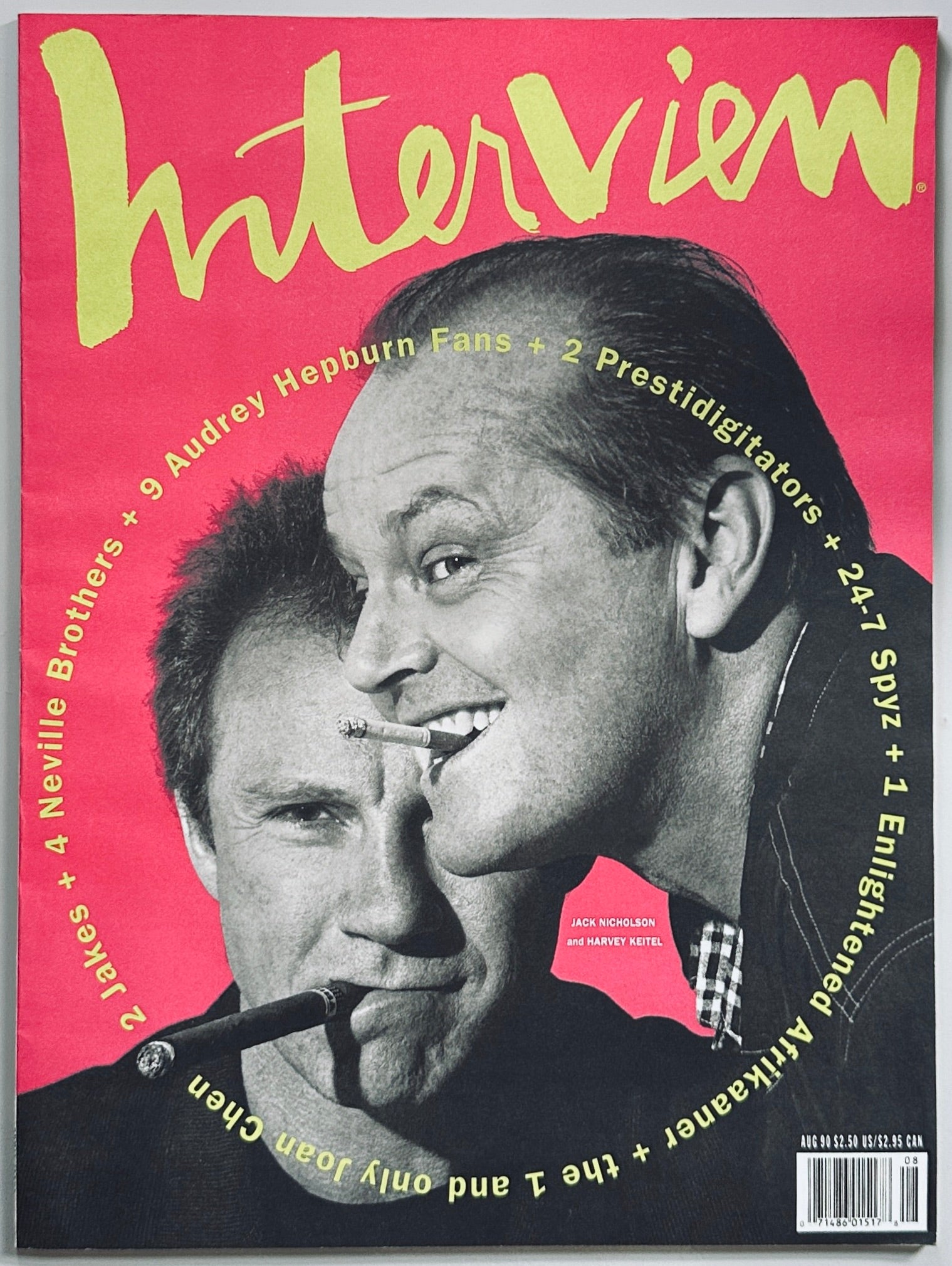 Interview 1989 Jack Nicholson Harvey Keitel