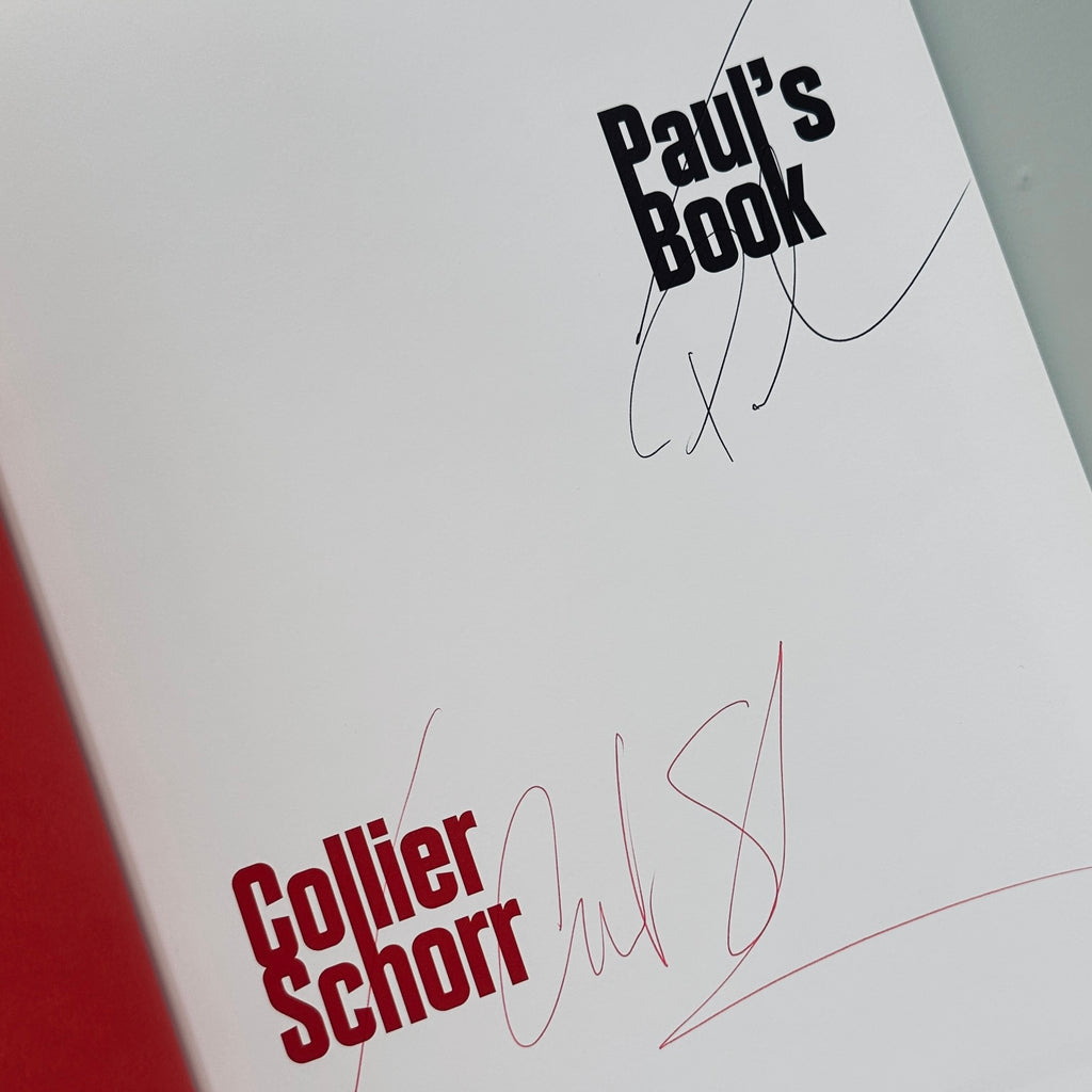 [SIGNED] COLLIER SCHORR PAUL'S BOOK