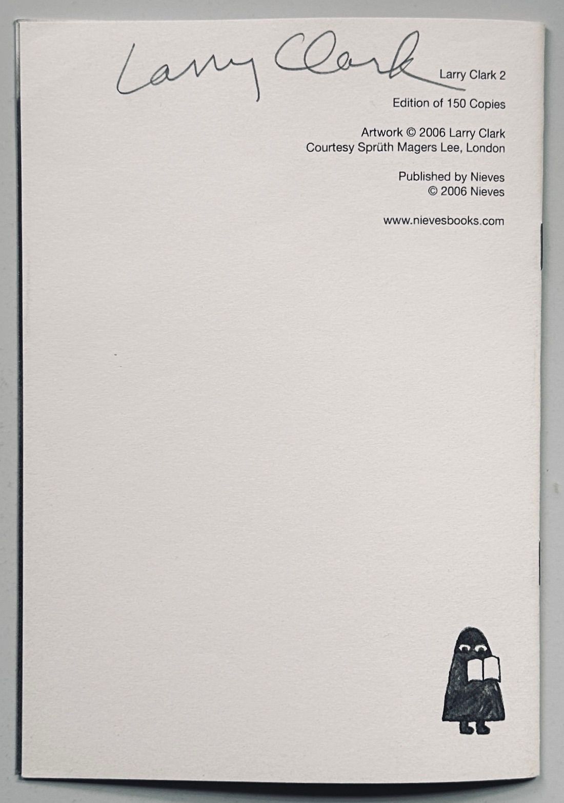 [SIGNED] LARRY CLARK 2