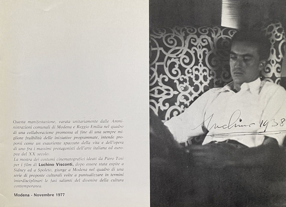 L'Arte del costume Visconti