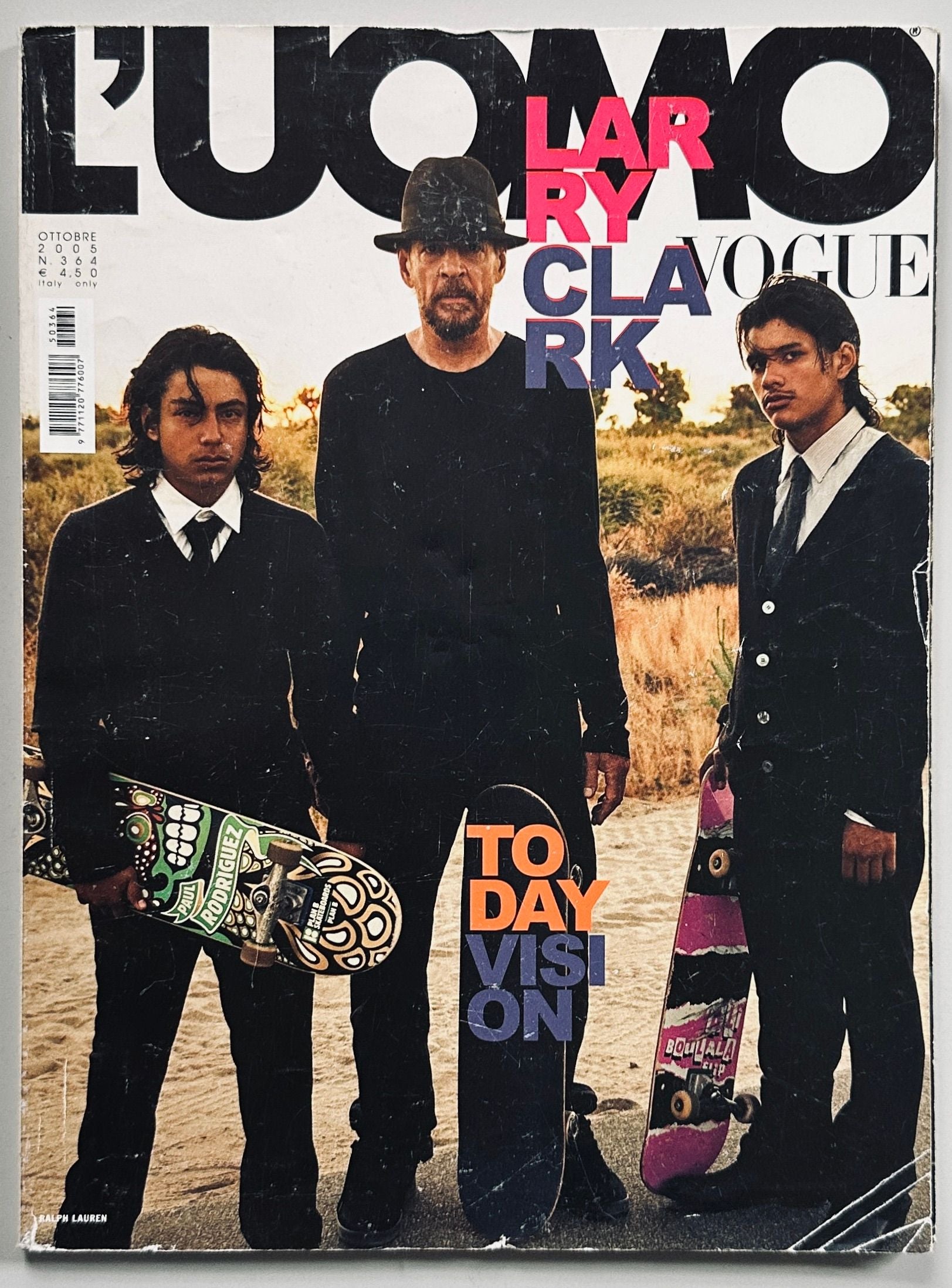L'Uomo Vogue Larry Clark 2005
