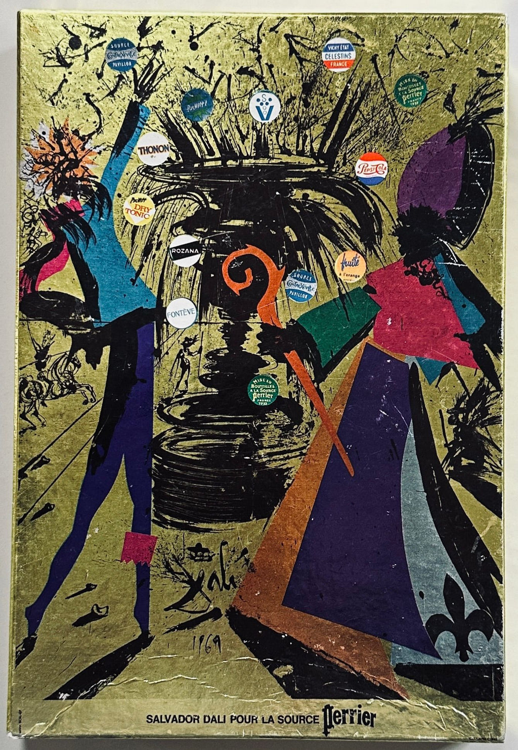 Salvador Dali Pour La Source Perrier