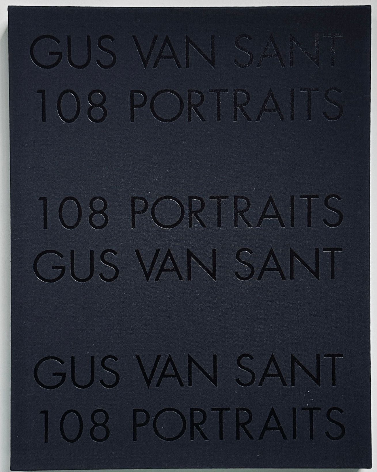 [SIGNED] GUS VAN SANT 108 PORTRAITS