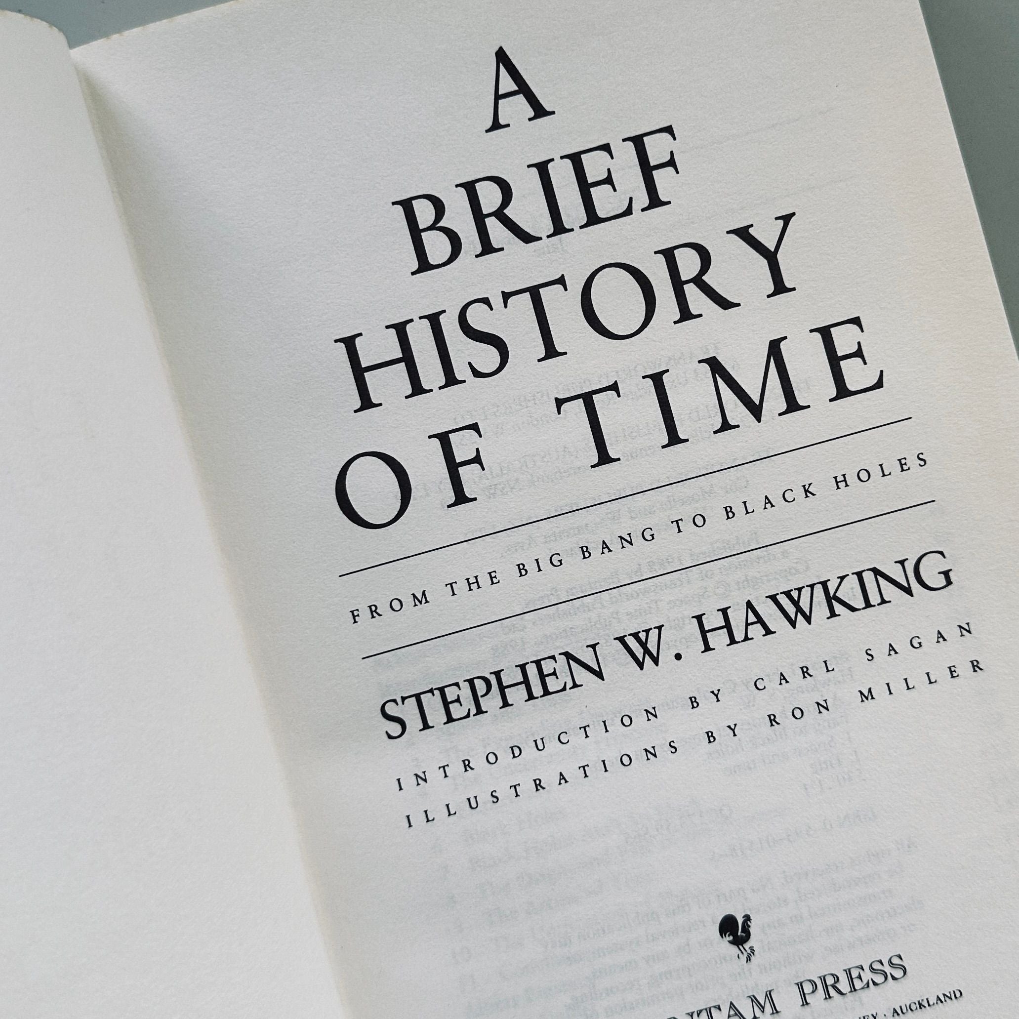 Stephen Hawking A Brief History of Time