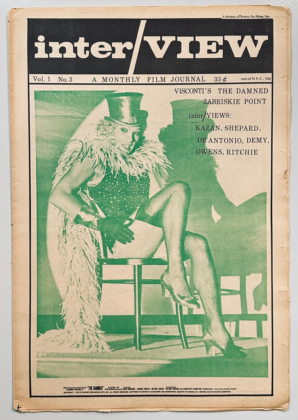 Interview ISSUES 1-3 1969