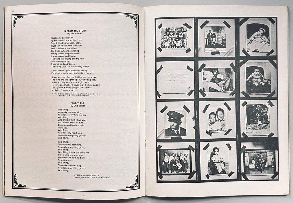 Songs and Photos From The Film Jimi Hendrix