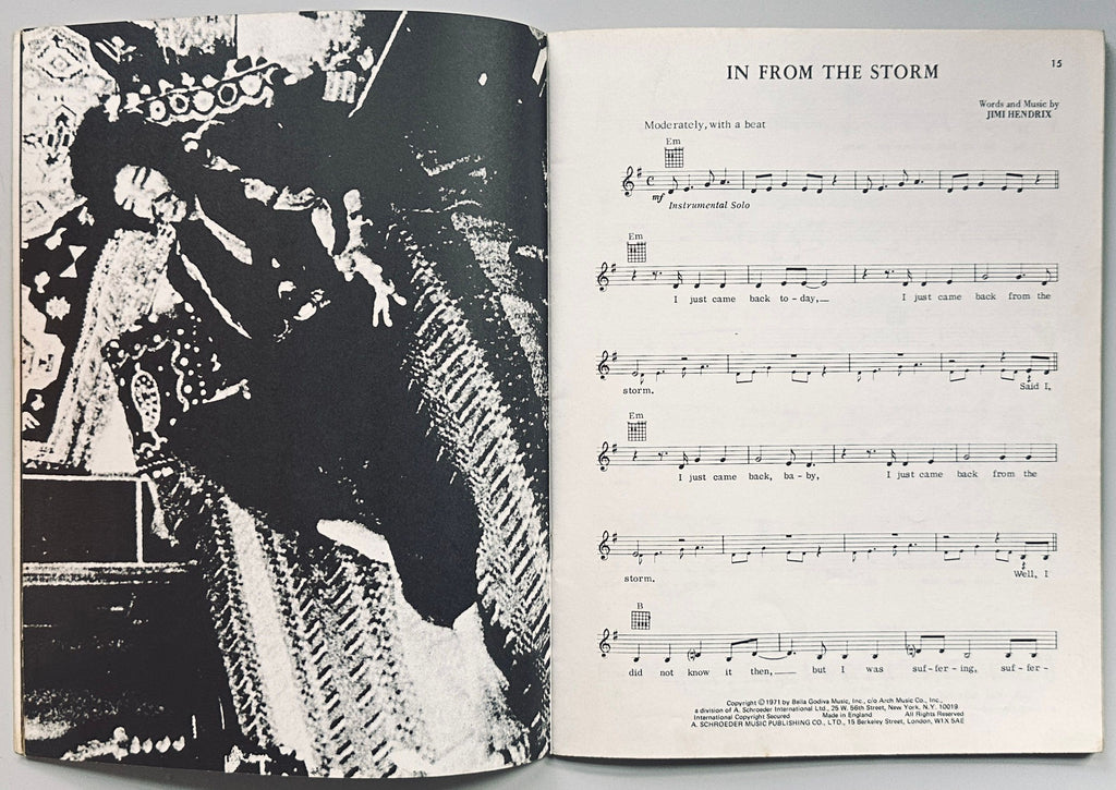 Songs and Photos From The Film Jimi Hendrix