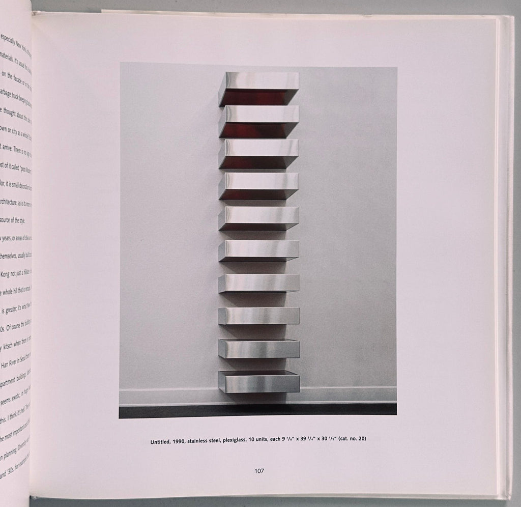 Donald Judd Colorist