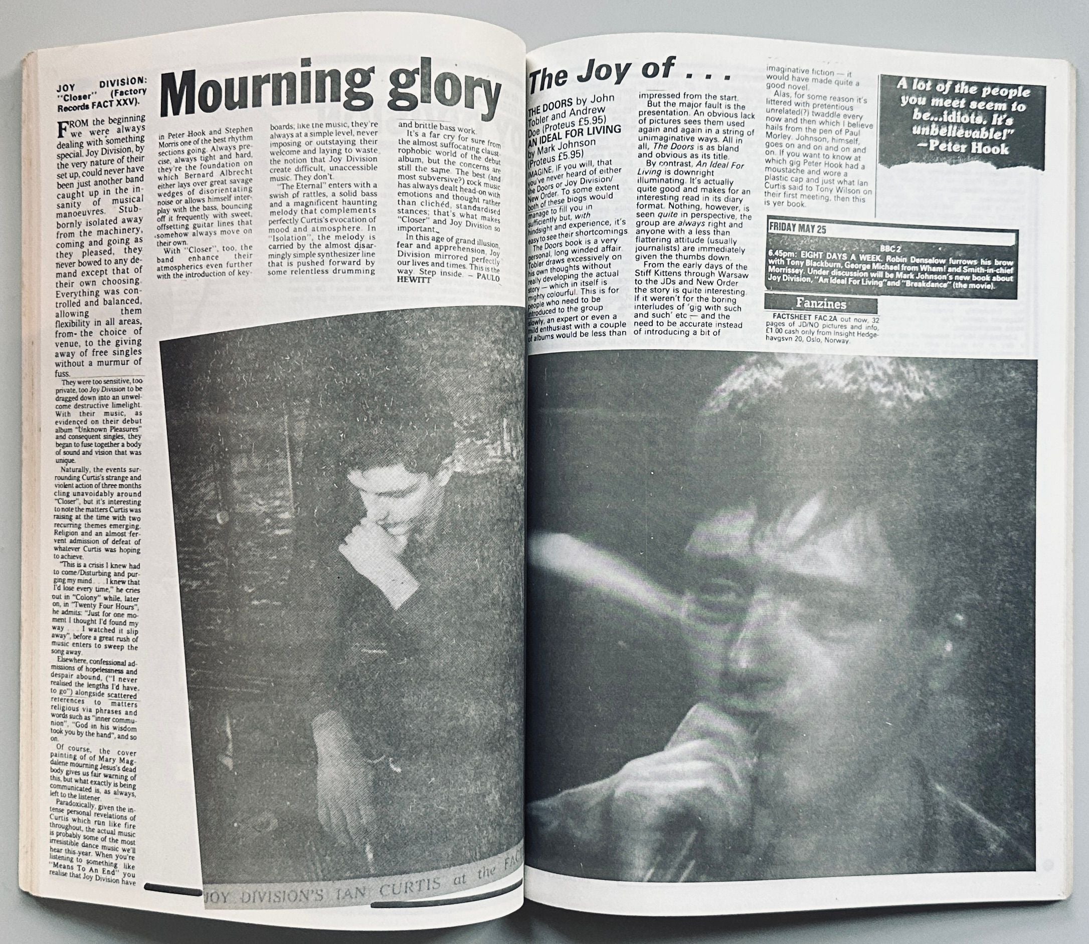 Joy Division and New Order A History In Cuttings