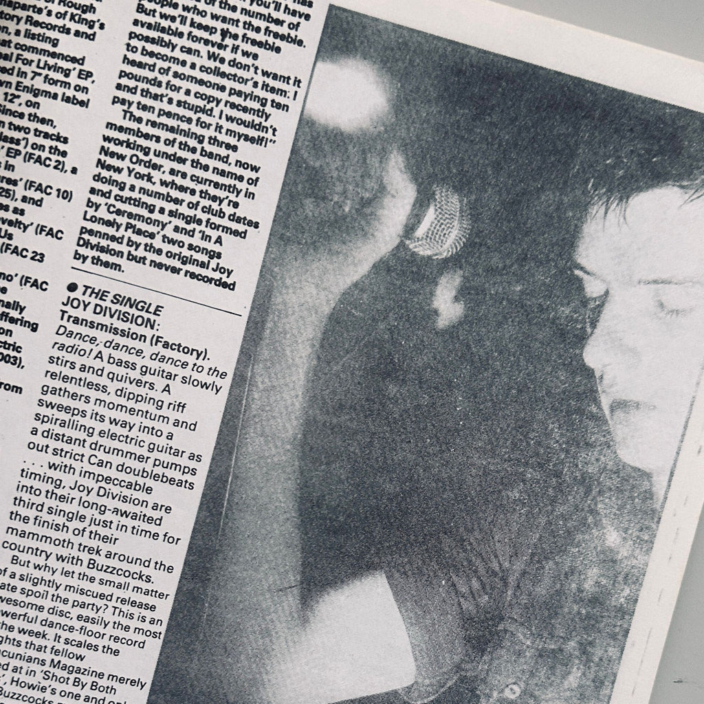 Joy Division and New Order A History In Cuttings