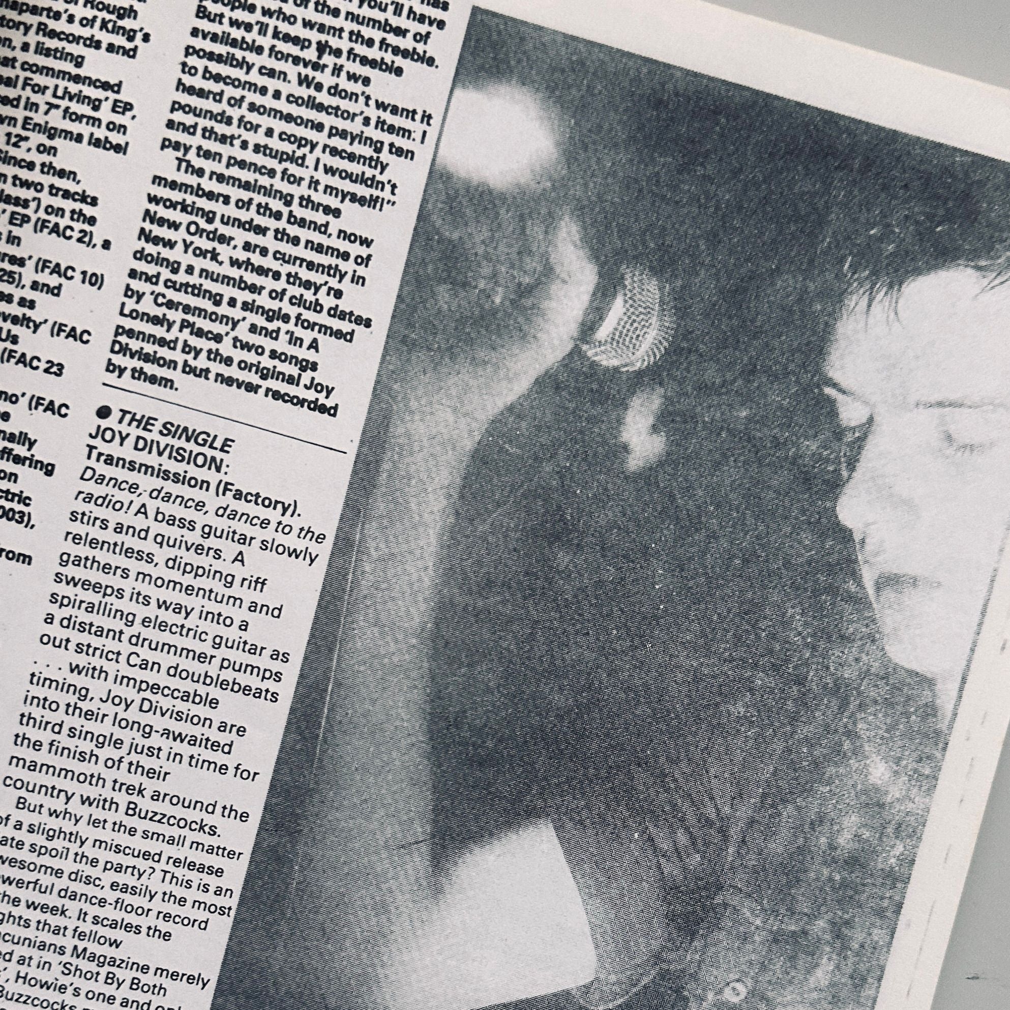 Joy Division and New Order A History In Cuttings