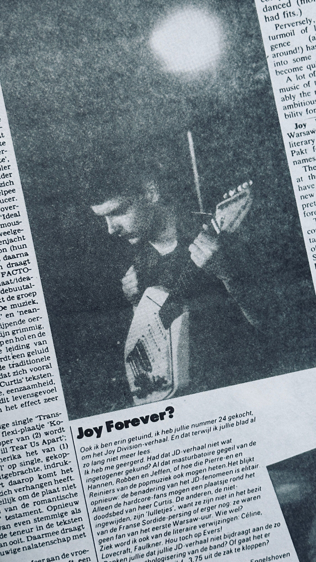 Joy Division and New Order A History In Cuttings
