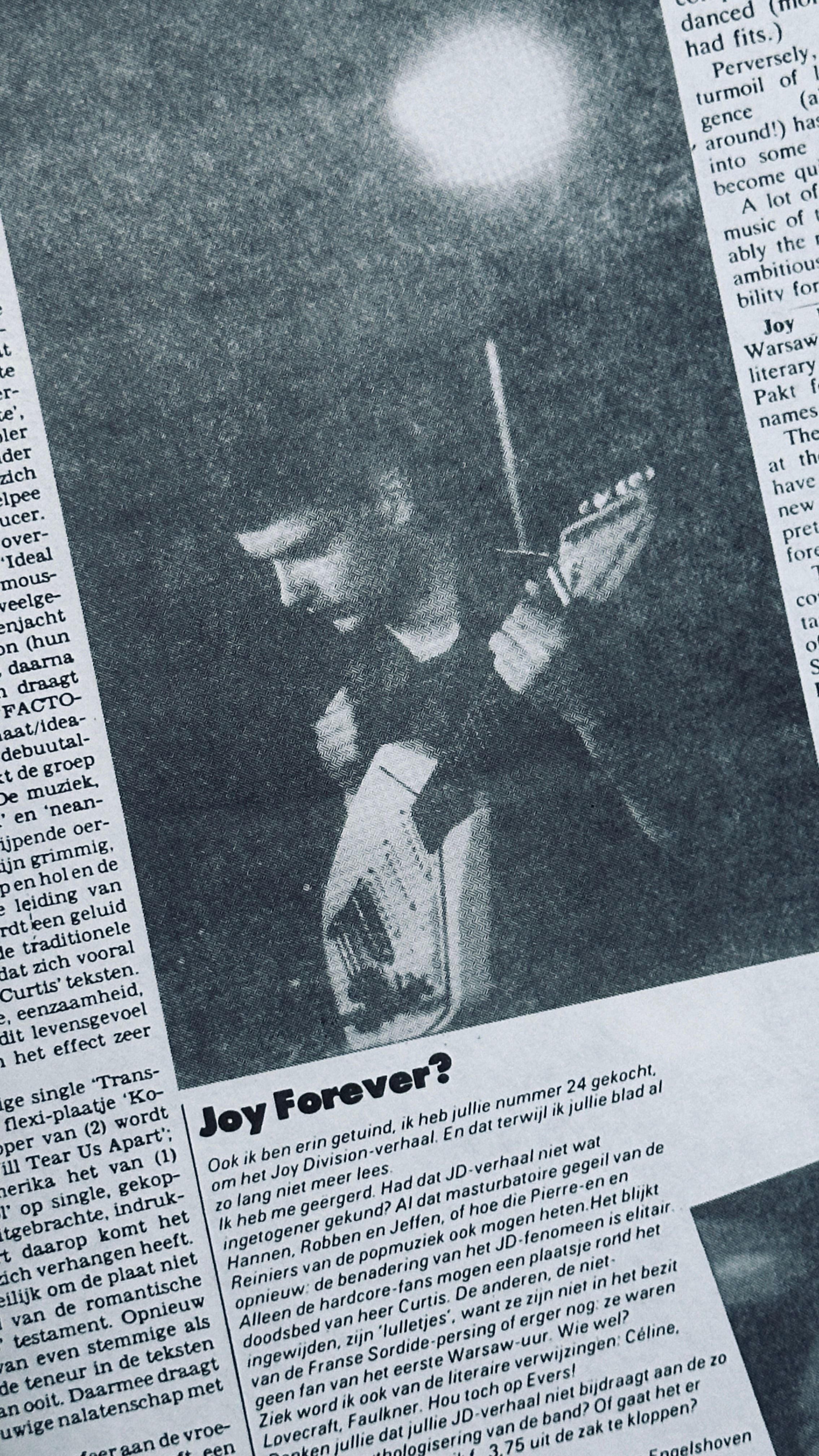 Joy Division and New Order A History In Cuttings