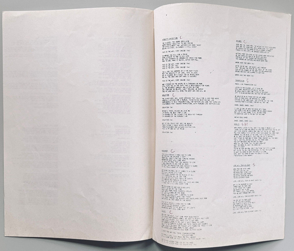 Joy Division Lyrics