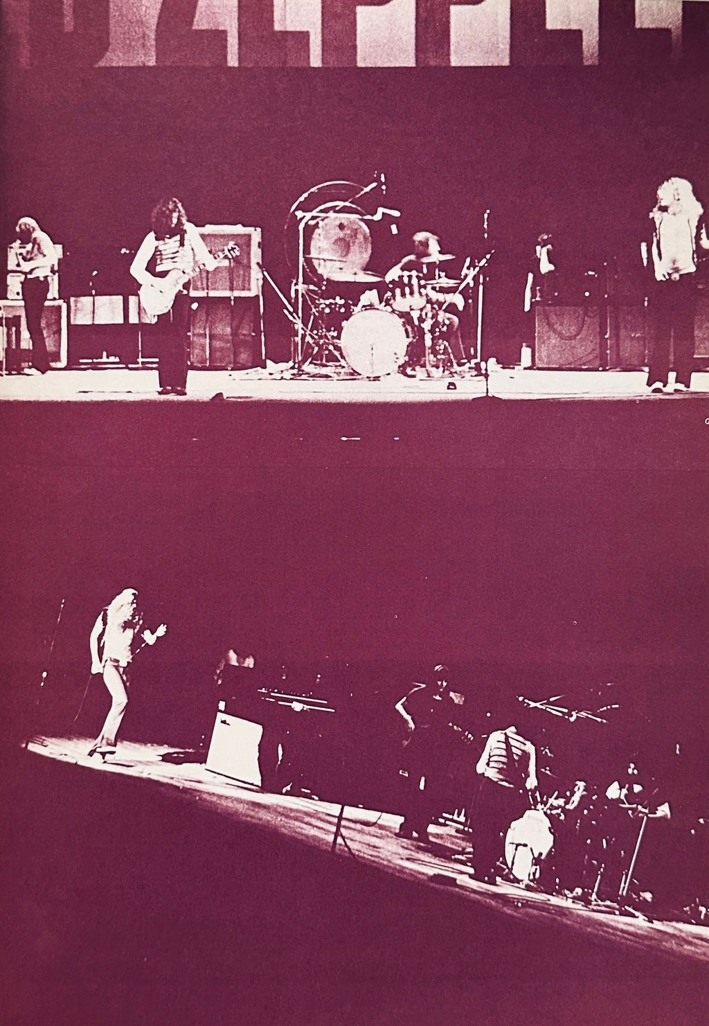 Led Zeppelin 1972 Japanese Tour Programme