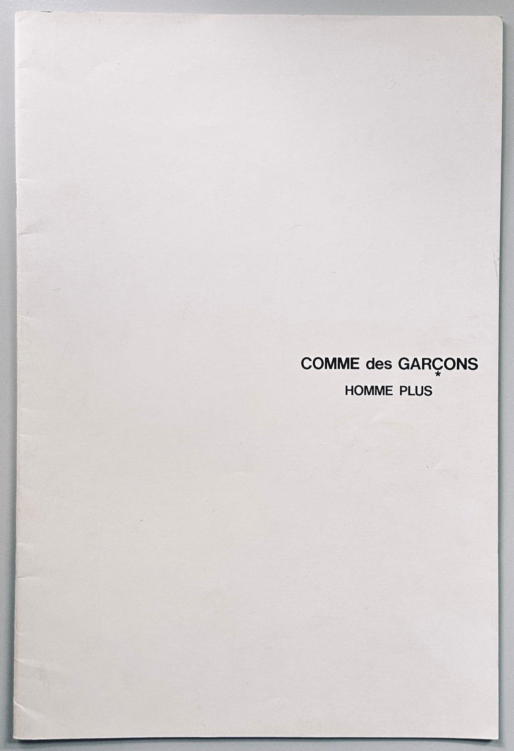 COMME des GARÇONS Homme Plus Peter Lindbergh